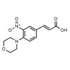 (E)-3-(4-morpholino-3-nitrophenyl)acrylic acid|CS-0450698