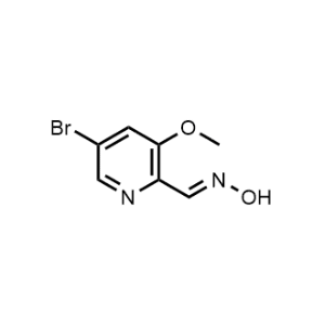 (E)-5-bromo-3-methoxypicolinaldehyde oxime|CS-0450861