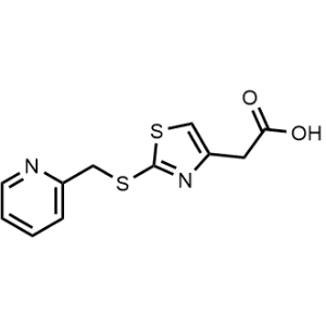 2-(2-((Pyridin-2-ylmethyl)thio)thiazol-4-yl)acetic acid|CS-0450958