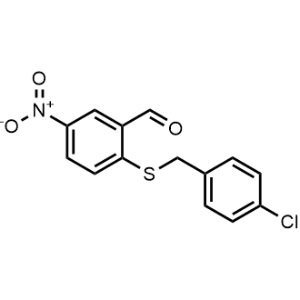 2-((4-Chlorobenzyl)thio)-5-nitrobenzaldehyde|CS-0450970