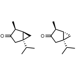 (1S,4S,5R)-1-isopropyl-4-methylbicyclo[3.1.0]Hexan-3-one compound with (1S,4S,5S)-1-isopropyl-4-methylbicyclo[3.1.0]Hexan-3-one 1:1|CS-0451311