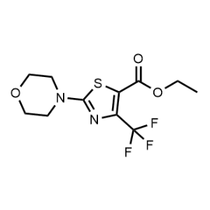 Ethyl 2-morpholino-4-(trifluoromethyl)thiazole-5-carboxylate|CS-0451340