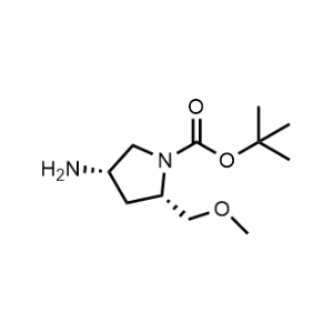 Tert-butyl (2S,4S)-4-amino-2-(methoxymethyl)pyrrolidine-1-carboxylate|CS-0451452