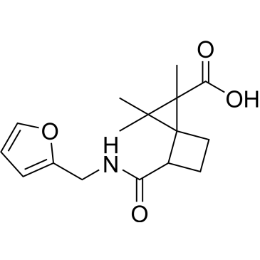 4-((Furan-2-ylmethyl)carbamoyl)-1,2,2-trimethylspiro[2.3]Hexane-1-carboxylic acid|CS-0451549