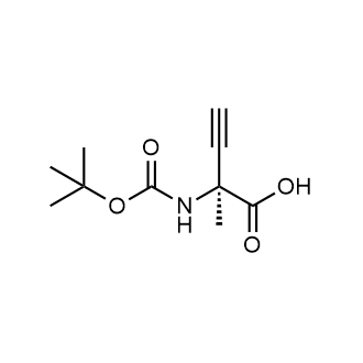(S)-2-((tert-butoxycarbonyl)amino)-2-methylbut-3-ynoic acid|CS-0451967