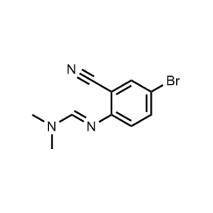 (E)-N'-(4-bromo-2-cyanophenyl)-N,N-dimethylformimidamide|CS-0452038