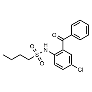 N-(2-benzoyl-4-chlorophenyl)butane-1-sulfonamide|CS-0452157