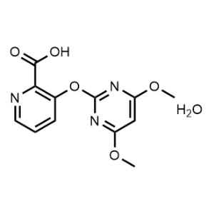 3-((4,6-Dimethoxypyrimidin-2-yl)oxy)picolinic acid hydrate|CS-0452480