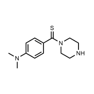 (4-(Dimethylamino)phenyl)(piperazin-1-yl)methanethione|CS-0452489