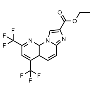 Ethyl 2,4-bis(trifluoromethyl)-4a,10a-dihydroimidazo[1,2-a][1,8]naphthyridine-8-carboxylate|CS-0452525