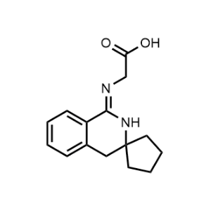 2-((2'H-spiro[cyclopentane-1,3'-isoquinolin]-1'(4'H)-ylidene)amino)acetic acid|CS-0452539