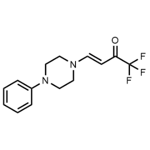 (E)-1,1,1-trifluoro-4-(4-phenylpiperazin-1-yl)but-3-en-2-one|CS-0452771