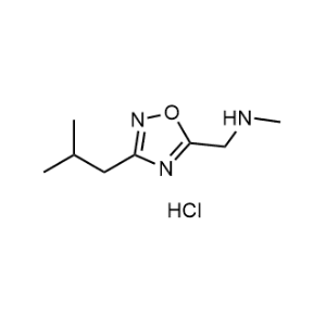 1-(3-Isobutyl-1,2,4-oxadiazol-5-yl)-N-methylmethanamine hydrochloride|CS-0452863