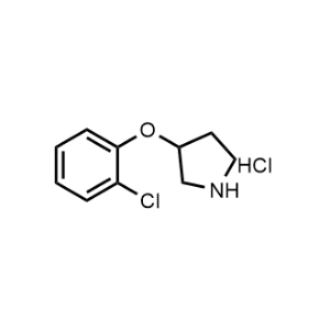 3-(2-Chlorophenoxy)pyrrolidine hydrochloride|CS-0452873