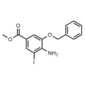 Methyl 4-amino-3-(benzyloxy)-5-iodobenzoate|CS-0452906