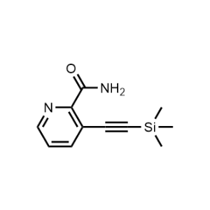 3-((Trimethylsilyl)ethynyl)picolinamide|CS-0452984