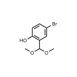 4-Bromo-2-(dimethoxymethyl)phenol|CS-0453016