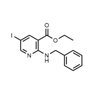 Ethyl 2-(benzylamino)-5-iodonicotinate|CS-0453057