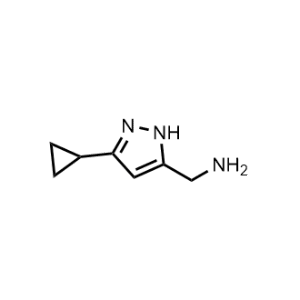 (3-Cyclopropyl-1H-pyrazol-5-yl)methanamine|CS-0453206