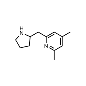 2,4-Dimethyl-6-(pyrrolidin-2-ylmethyl)pyridine|CS-0453271