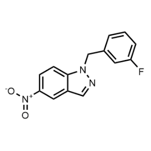 1-(3-Fluorobenzyl)-5-nitro-1H-indazole|CS-0453290