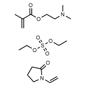 2-(Dimethylamino)ethyl methacrylate compound with diethyl sulfate and 1-vinylpyrrolidin-2-one 1:1:1|CS-0453451