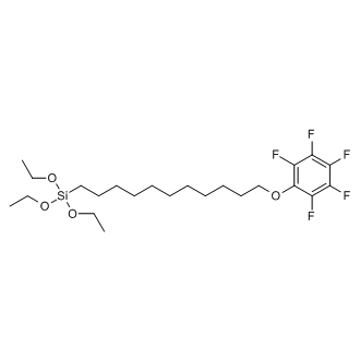 Triethoxy(11-(perfluorophenoxy)undecyl)silane|CS-0453819