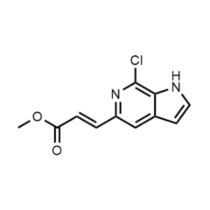 Methyl (E)-3-(7-chloro-1H-pyrrolo[2,3-c]pyridin-5-yl)acrylate|CS-0453821