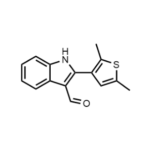 2-(2,5-Dimethylthiophen-3-yl)-1H-indole-3-carbaldehyde|CS-0453980
