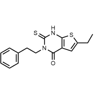 6-Ethyl-3-phenethyl-2-thioxo-2,3-dihydrothieno[2,3-d]pyrimidin-4(1H)-one|CS-0454027