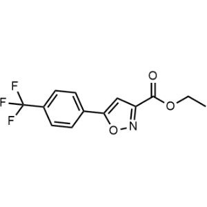 Ethyl 5-(4-(trifluoromethyl)phenyl)isoxazole-3-carboxylate|CS-0454270