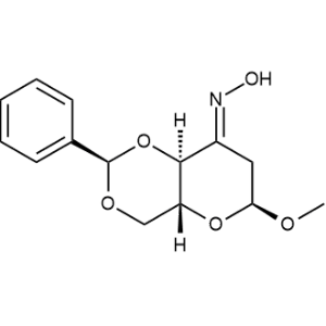 Methyl 4,6-O-benzylidene-2-deoxy-α-D-erythro-hexopyranosid-3-ulose oxime|CS-0454429
