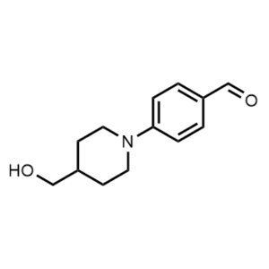 4-(4-(Hydroxymethyl)piperidin-1-yl)benzaldehyde|CS-0454865