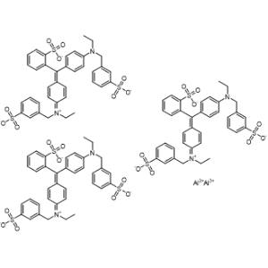 Aluminum(III) 2-((4-(ethyl(3-sulfonatobenzyl)amino)phenyl)(4-(ethyl(3-sulfonatobenzyl)iminio)cyclohexa-2,5-dien-1-ylidene)methyl)benzenesulfonate|CS-0454906