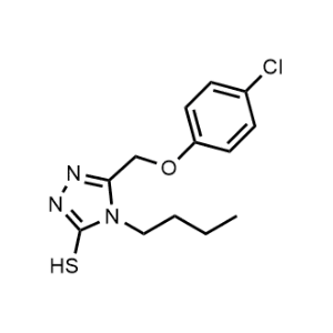 4-Butyl-5-((4-chlorophenoxy)methyl)-4H-1,2,4-triazole-3-thiol|CS-0455196