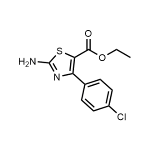 ethyl 2-amino-4-(4-chlorophenyl)thiazole-5-carboxylate|CS-0455448