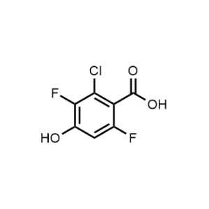 2-Chloro-3,6-difluoro-4-hydroxybenzoic acid|CS-0455476