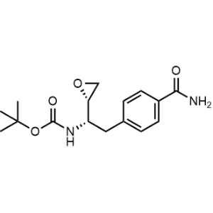 Tert-butyl ((S)-2-(4-carbamoylphenyl)-1-((S)-oxiran-2-yl)ethyl)carbamate|CS-0455539