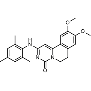 2-(mesitylamino)-9,10-dimethoxy-6,7-dihydro-4H-pyrimido[6,1-a]isoquinolin-4-one|CS-0455638