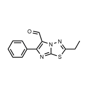 2-Ethyl-6-phenylimidazo[2,1-b][1,3,4]thiadiazole-5-carbaldehyde|CS-0455957