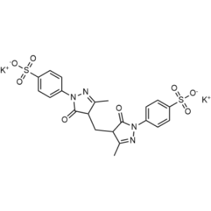 Potassium 4,4'-(methylenebis(3-methyl-5-oxo-4,5-dihydro-1H-pyrazole-4,1-diyl))dibenzenesulfonate|CS-0456014