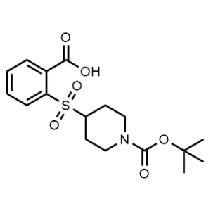 2-((1-(Tert-butoxycarbonyl)piperidin-4-yl)sulfonyl)benzoic acid|CS-0456237