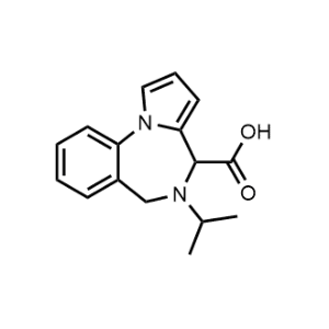 5-Isopropyl-5,6-dihydro-4H-benzo[f]pyrrolo[1,2-a][1,4]diazepine-4-carboxylic acid|CS-0456263