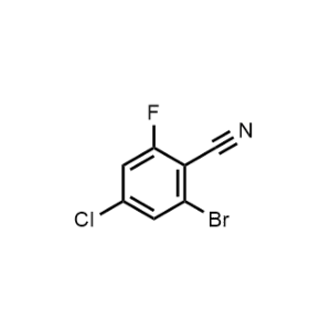2-Bromo-4-chloro-6-fluorobenzonitrile|CS-0456299