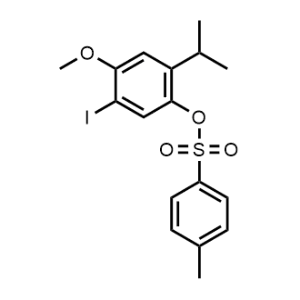5-Iodo-2-isopropyl-4-methoxyphenyl 4-methylbenzenesulfonate|CS-0456642