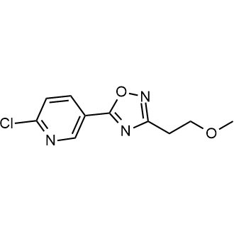 5-(6-Chloropyridin-3-yl)-3-(2-methoxyethyl)-1,2,4-oxadiazole|CS-0456860