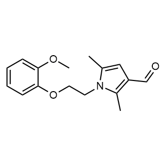 1-(2-(2-Methoxyphenoxy)ethyl)-2,5-dimethyl-1H-pyrrole-3-carbaldehyde|CS-0456865