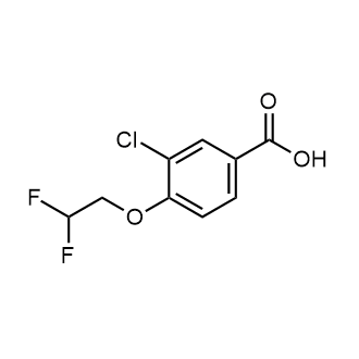 3-Chloro-4-(2,2-difluoroethoxy)benzoic acid|CS-0457372