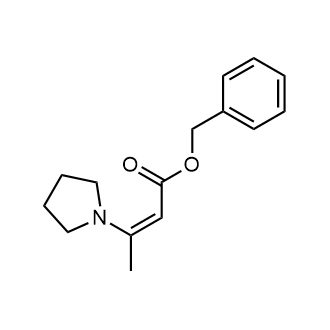 Benzyl (Z)-3-(pyrrolidin-1-yl)but-2-enoate|CS-0457703