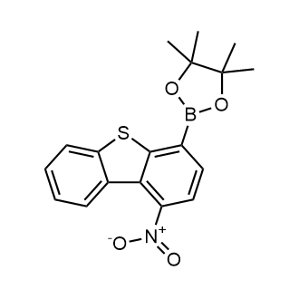 4,4,5,5-Tetramethyl-2-(1-nitrodibenzo[b,d]thiophen-4-yl)-1,3,2-dioxaborolane|CS-0457770